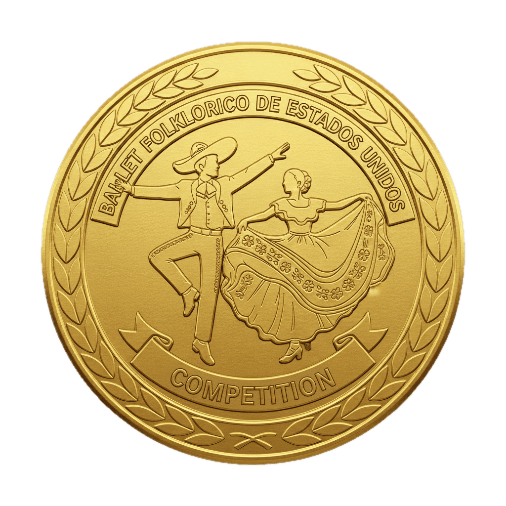Ballet Folklórico de Estados Unidos medallion